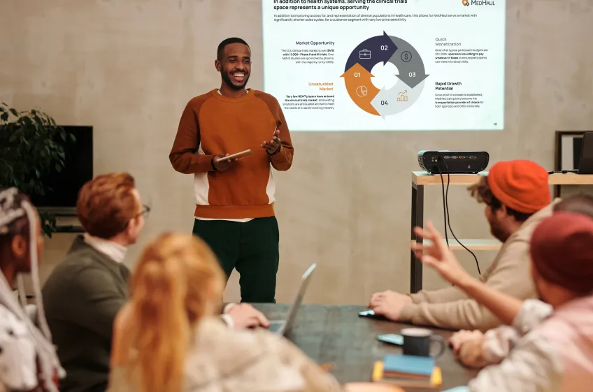 Team working together