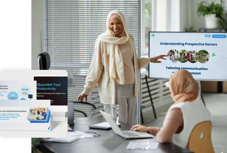 Team working together