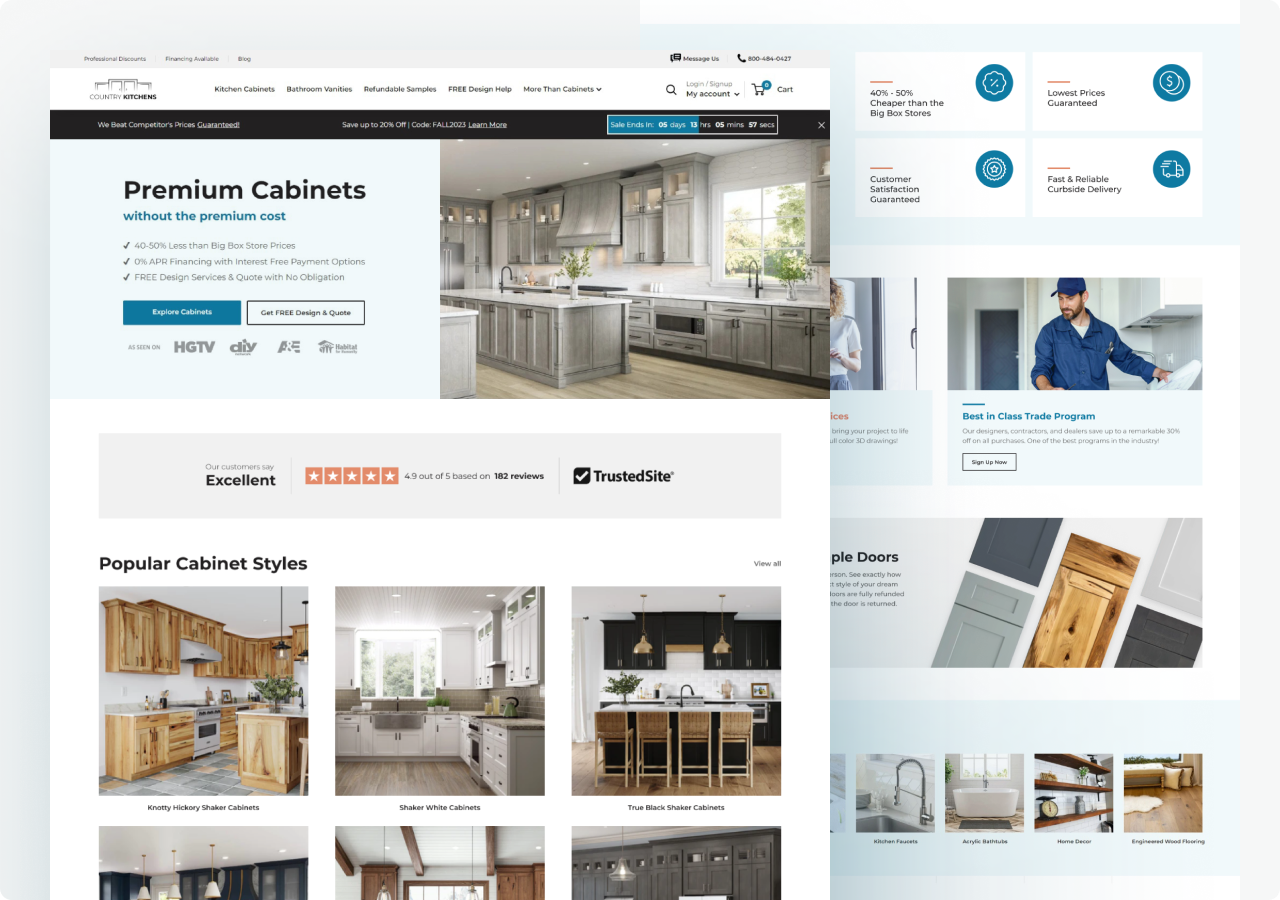Country Kitchens Homepage